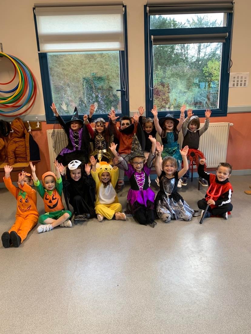 Groupe des cartoon's (3-5ans) Halloween 