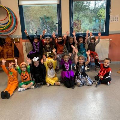 Groupe des cartoon's (3-5ans) Halloween 