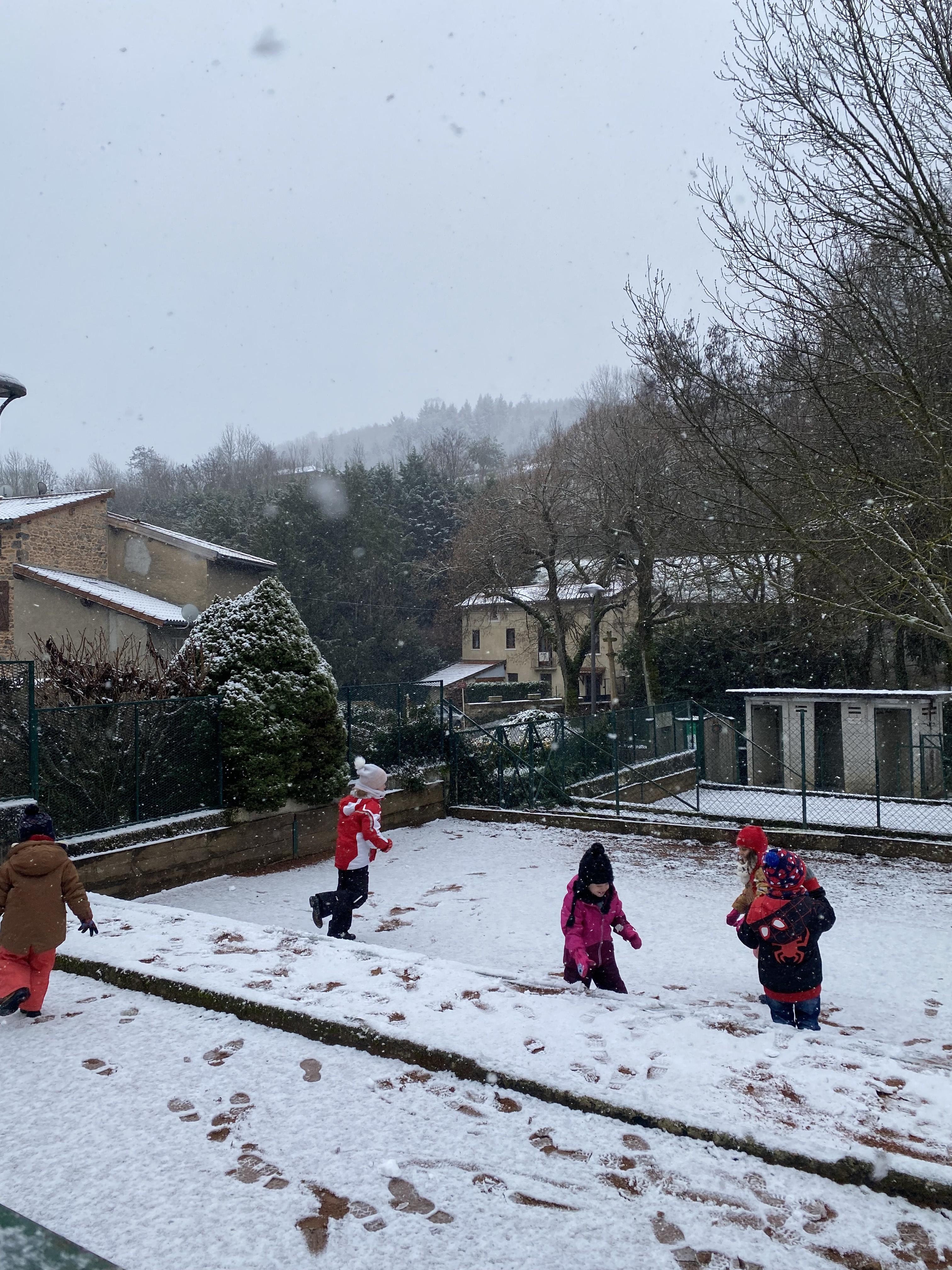 Jeux dans la neige