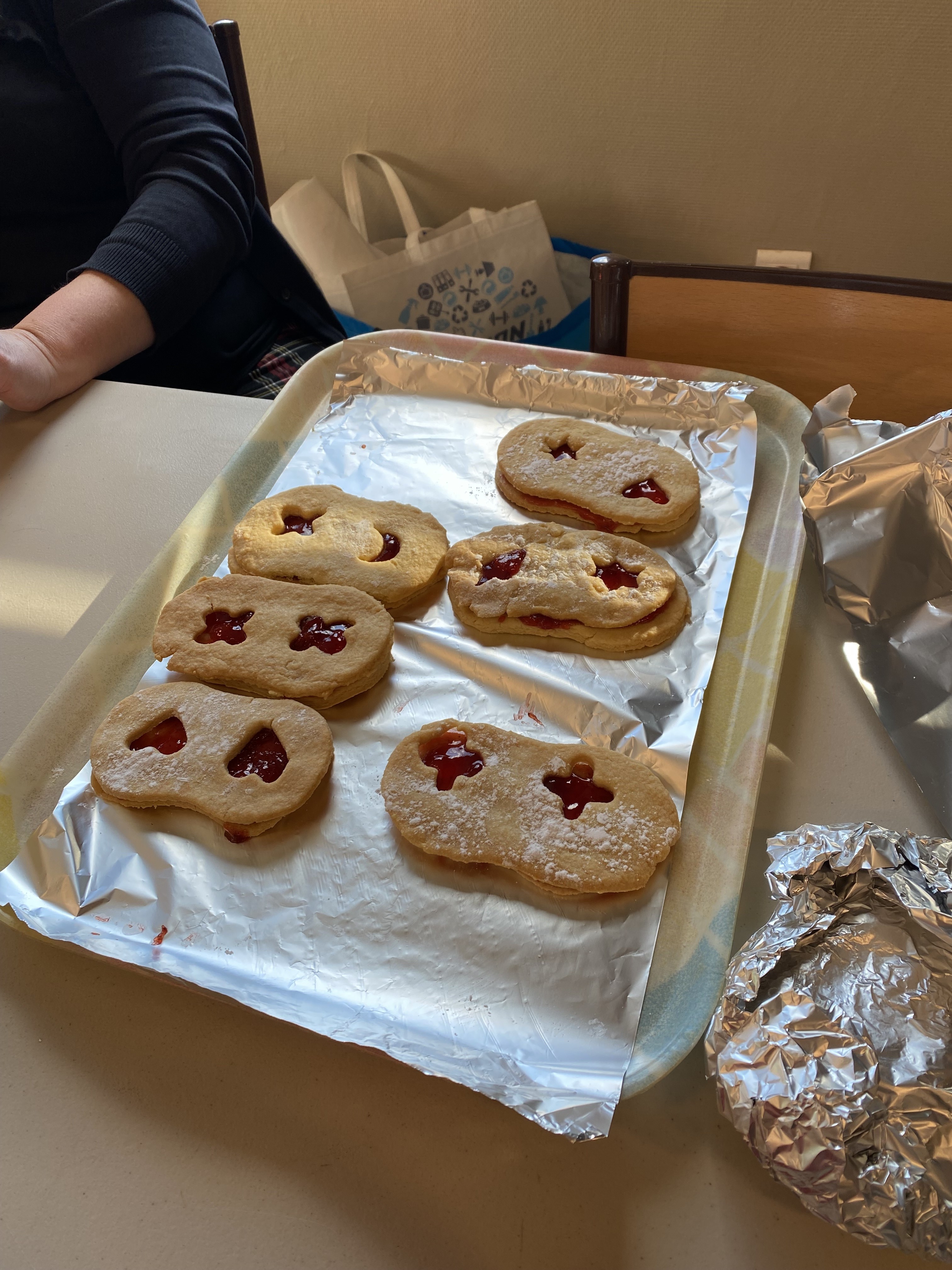 Goûter fait par les enfants