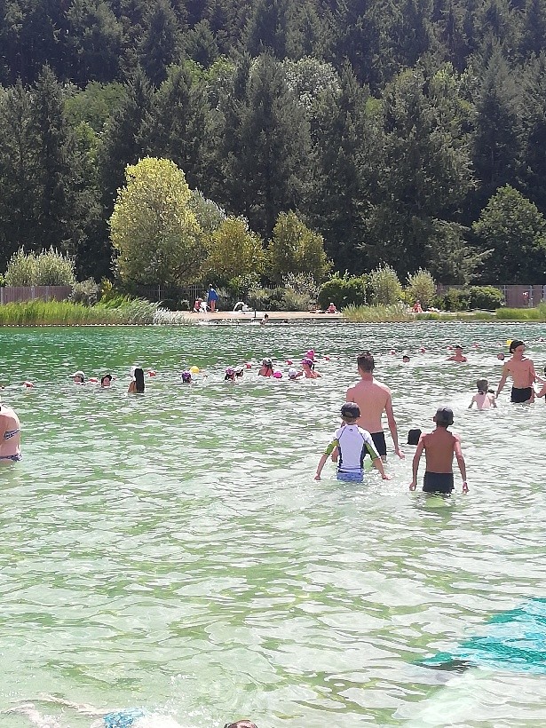 Sortie piscine Lac des Sapins