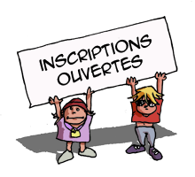 Inscriptions ouvertes